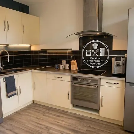 Grand 2 Pieces Avec Belle Terrasse & Barbecue Apartment